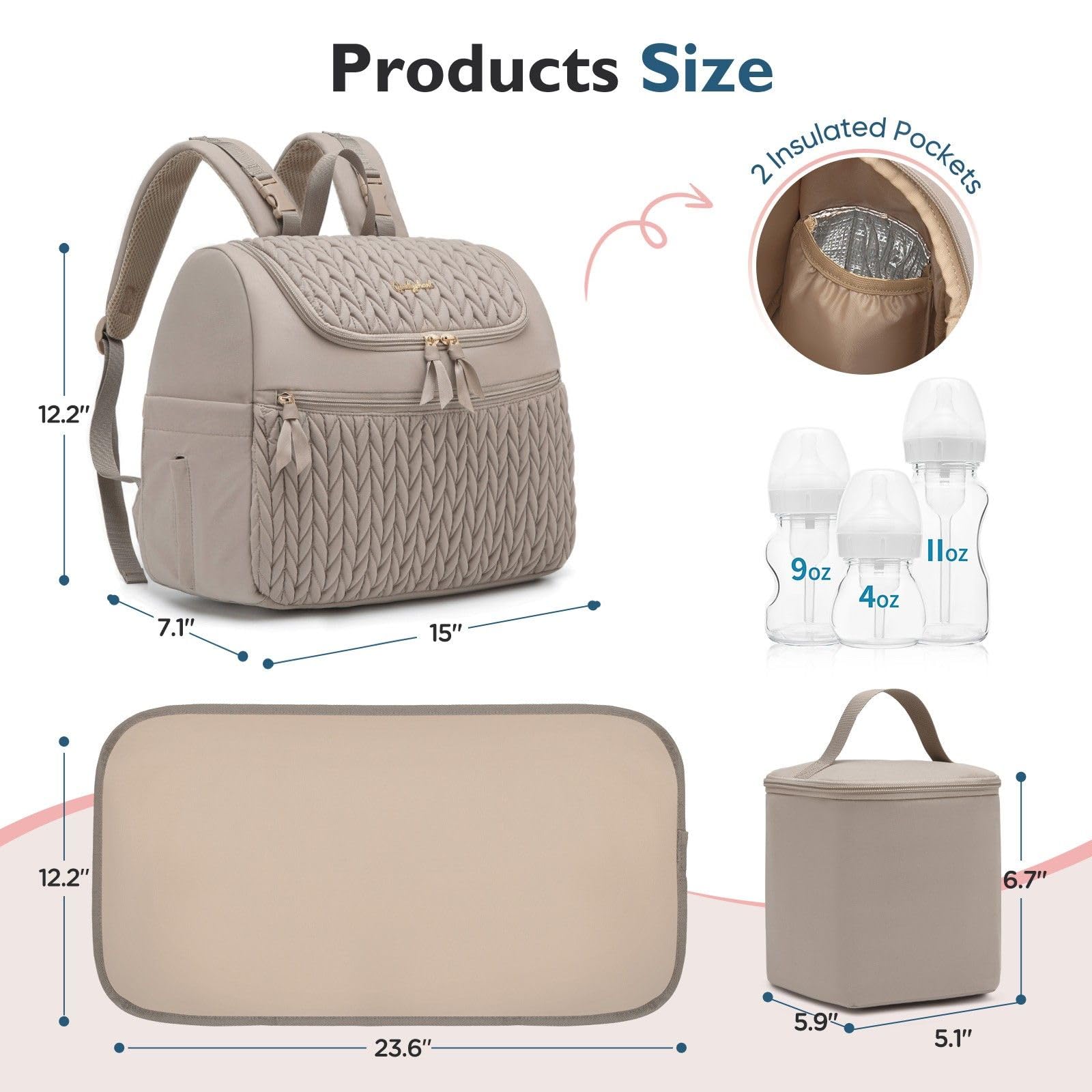 Qualyphant water-resistant polyester shell shields contents