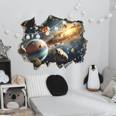 Quanhaigou meteors dart through space adding dynamic drama to ceilings and walls