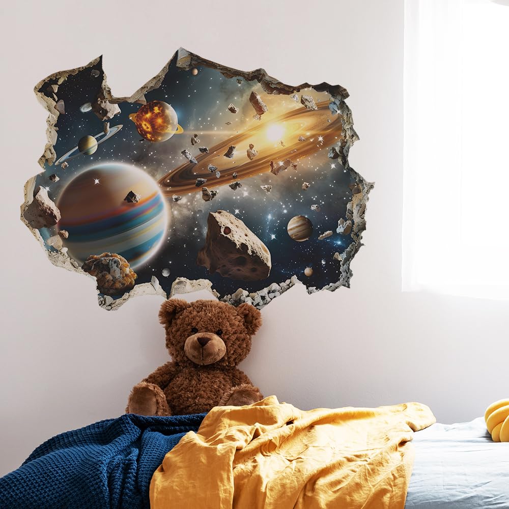 Quanhaigou moisture and shock-resistant decal for long-lasting wall art