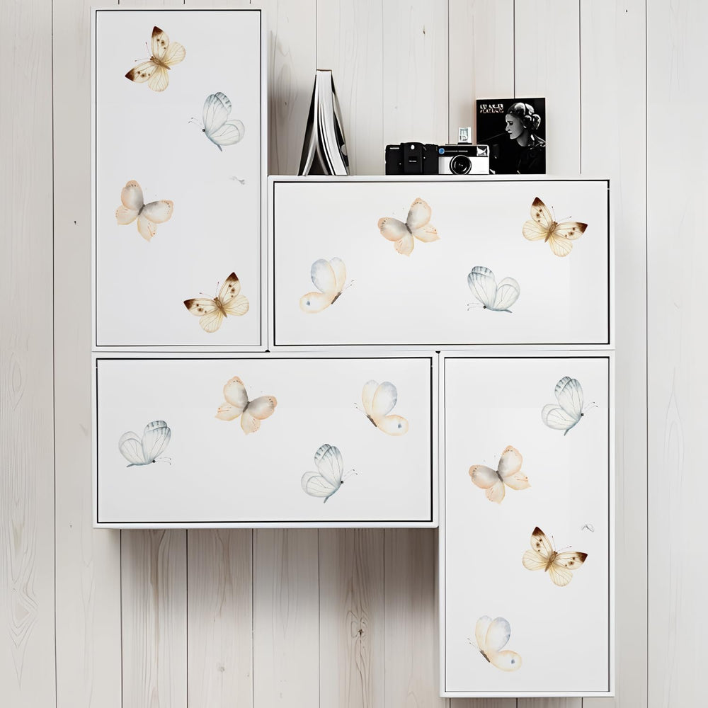 QUCHENG Boho decals cabinets and furniture accent details easily