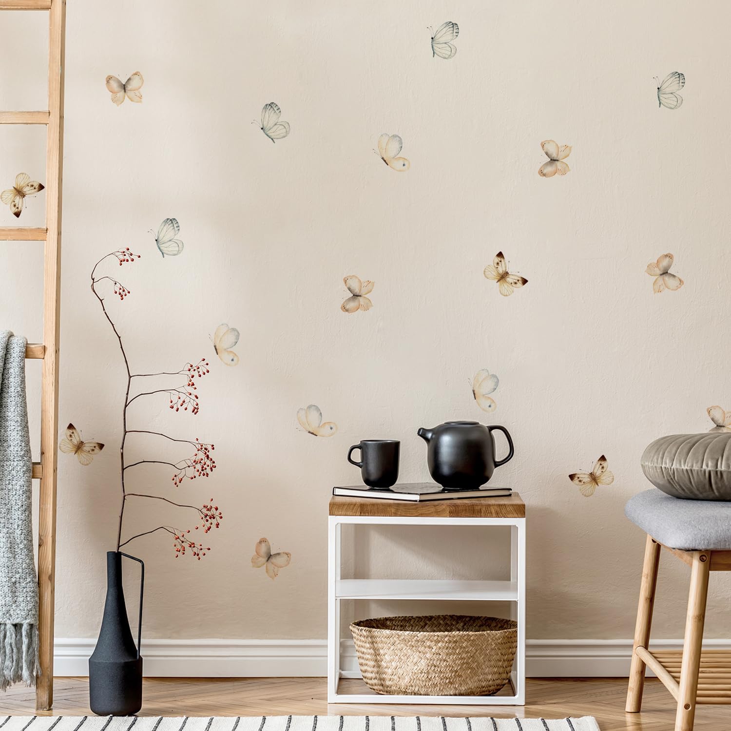 QUCHENG Boho decals nursery room decor ideal for playful spaces