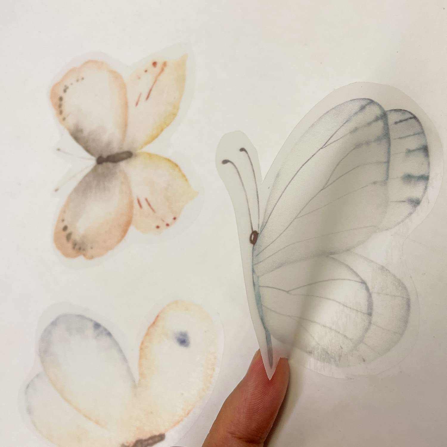 QUCHENG Boho decals translucent vinyl for subtle, airy aesthetics