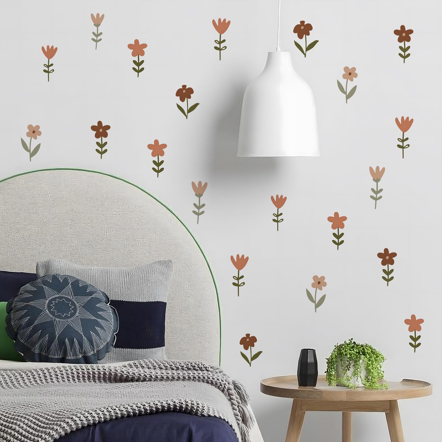 QUCHENG boho wall stickers cabinet dress-up decorative flair for furniture