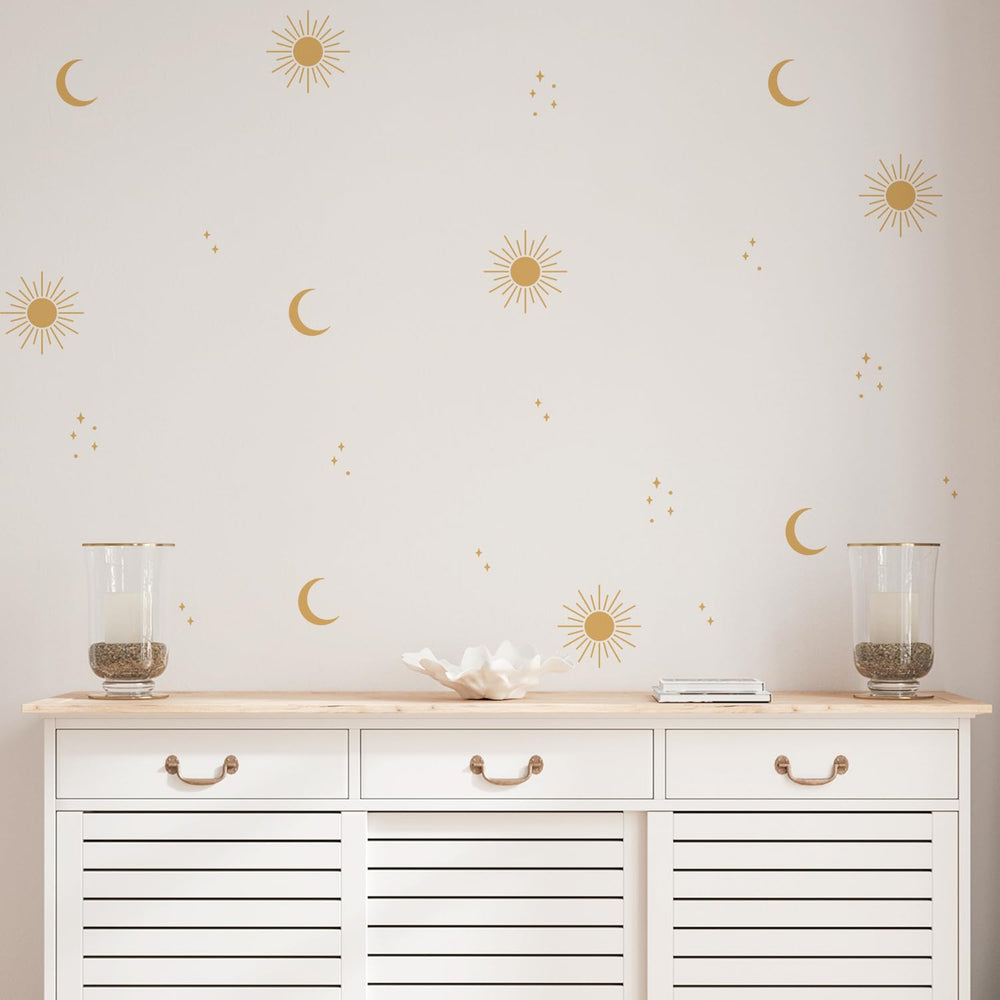 QUCHENG boho wall stickers falling leaves create gentle whimsy for kids rooms