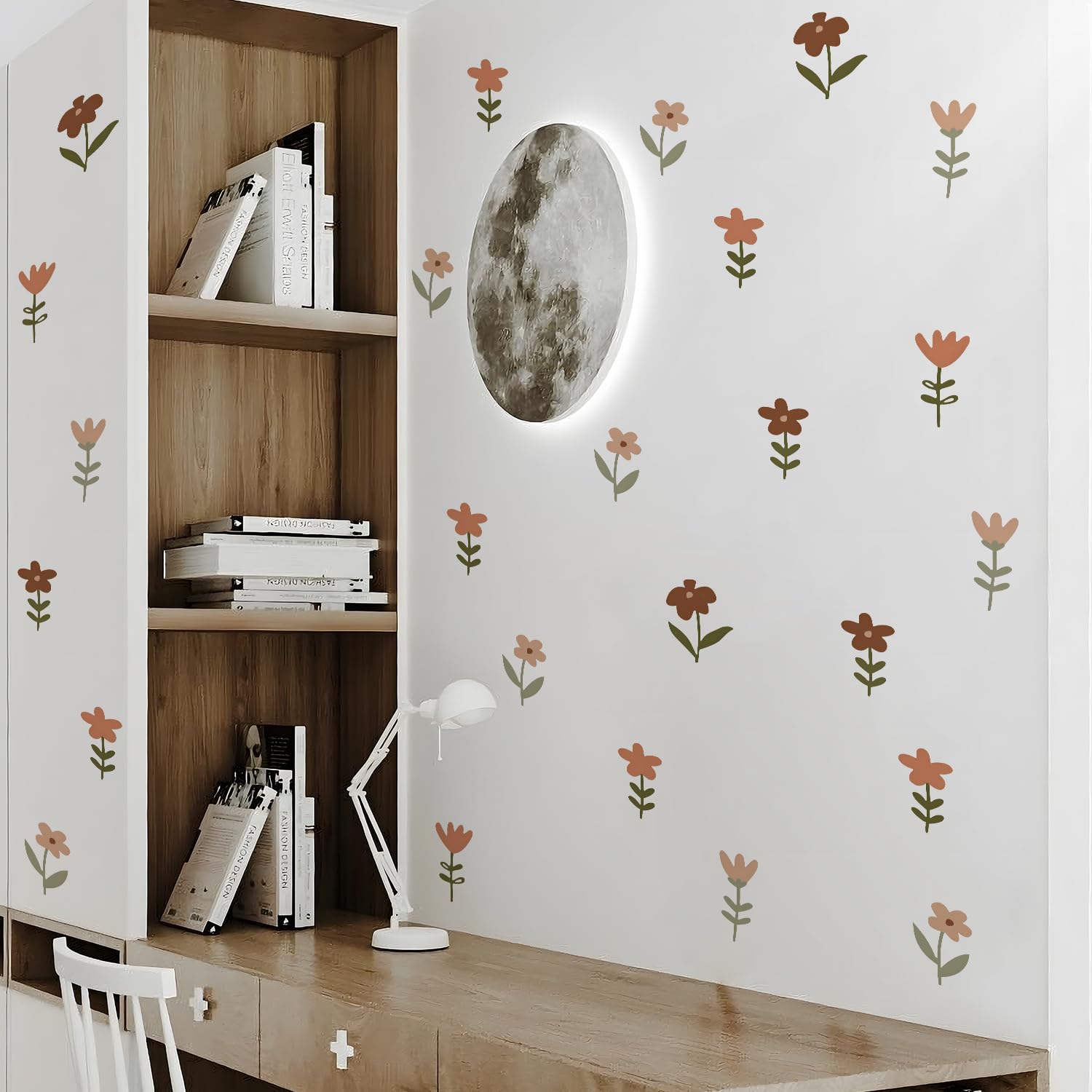QUCHENG boho wall stickers nursery bedroom decor transform small rooms