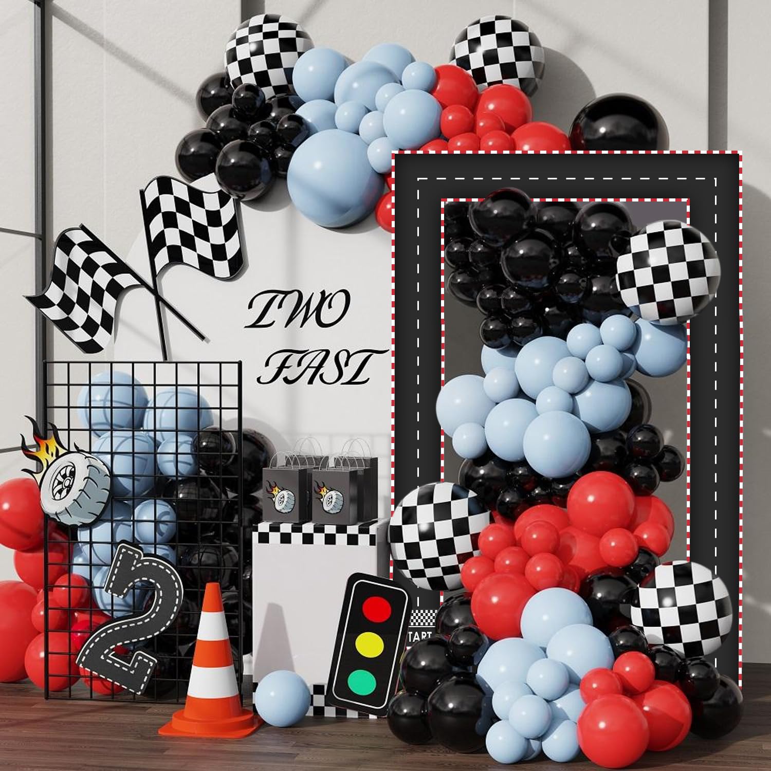 QUCHENG bright color road design decor; energizes play areas with vivid visuals.