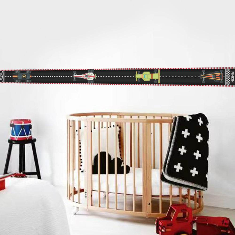 QUCHENG durable translucent wall decal material; visible from both sides on smooth surfaces.
