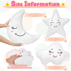 Queekay Cloud Plush Pillow provides soft, skin-friendly comfort.
