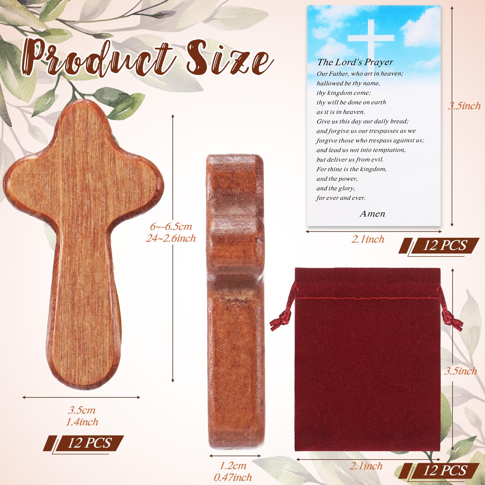 Queekay-pocket-cross-handheld highlights easy-to-hold, personal devotional moments.