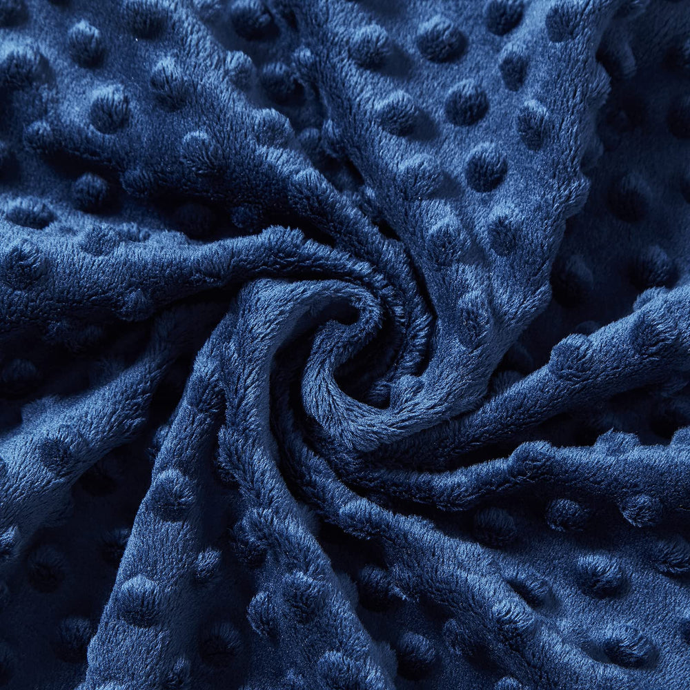 QUENESS Baby Changing Pad Cover Estate Blue color-fast dye resists fading over time.
