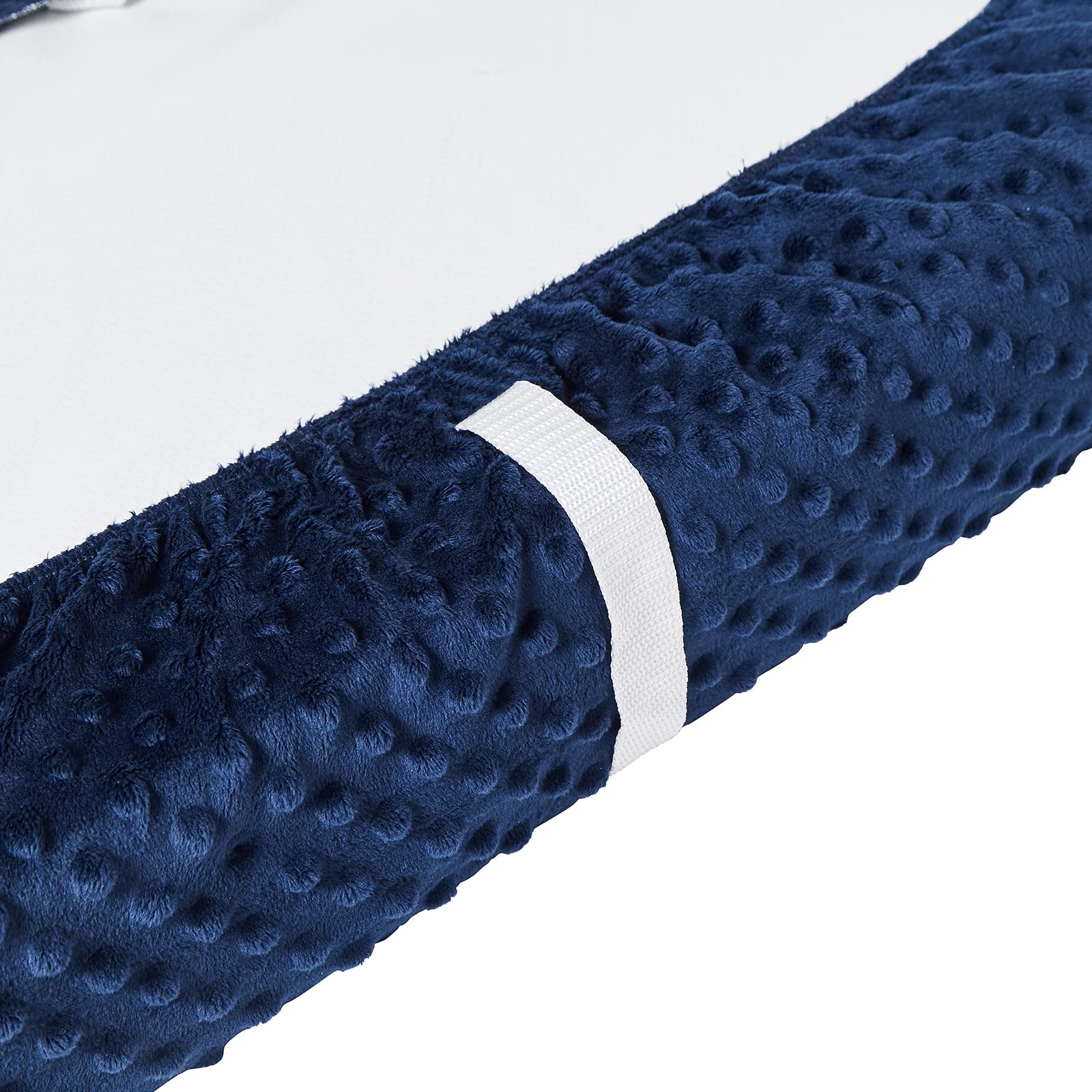 QUENESS Baby Changing Pad Cover Estate Blue fit on 32x16 or 34x16 pads.