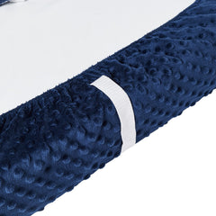 QUENESS Baby Changing Pad Cover Estate Blue fit on 32x16 or 34x16 pads.