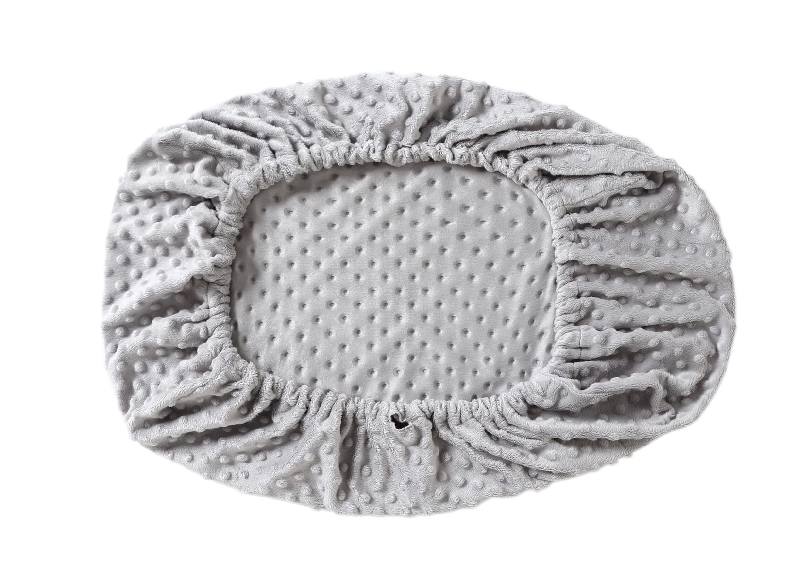 QUENESS BABY changing pad cover gray modern design complements nursery decor