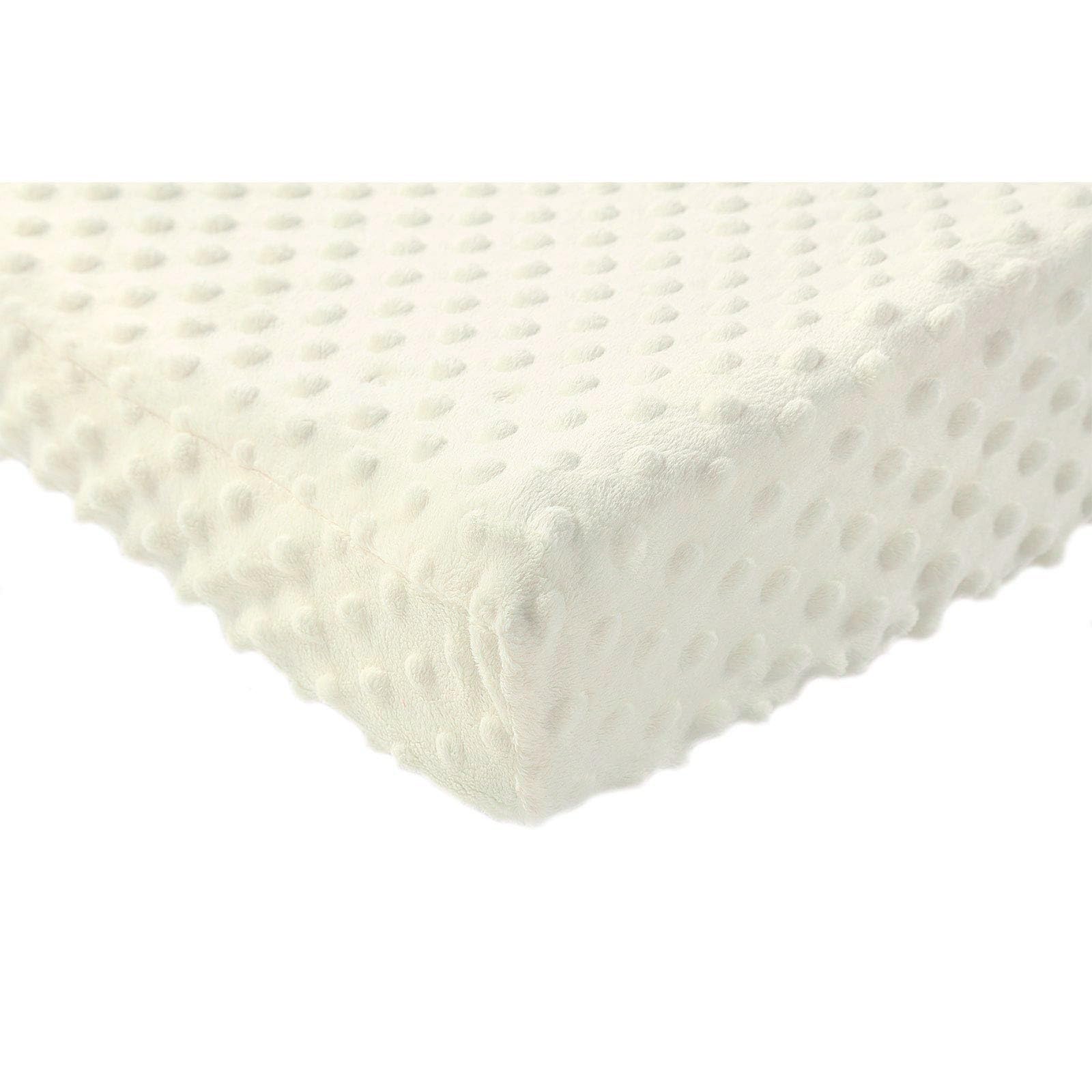 QUENESS Changing Pad Cover in machine-washable fabric for easy care