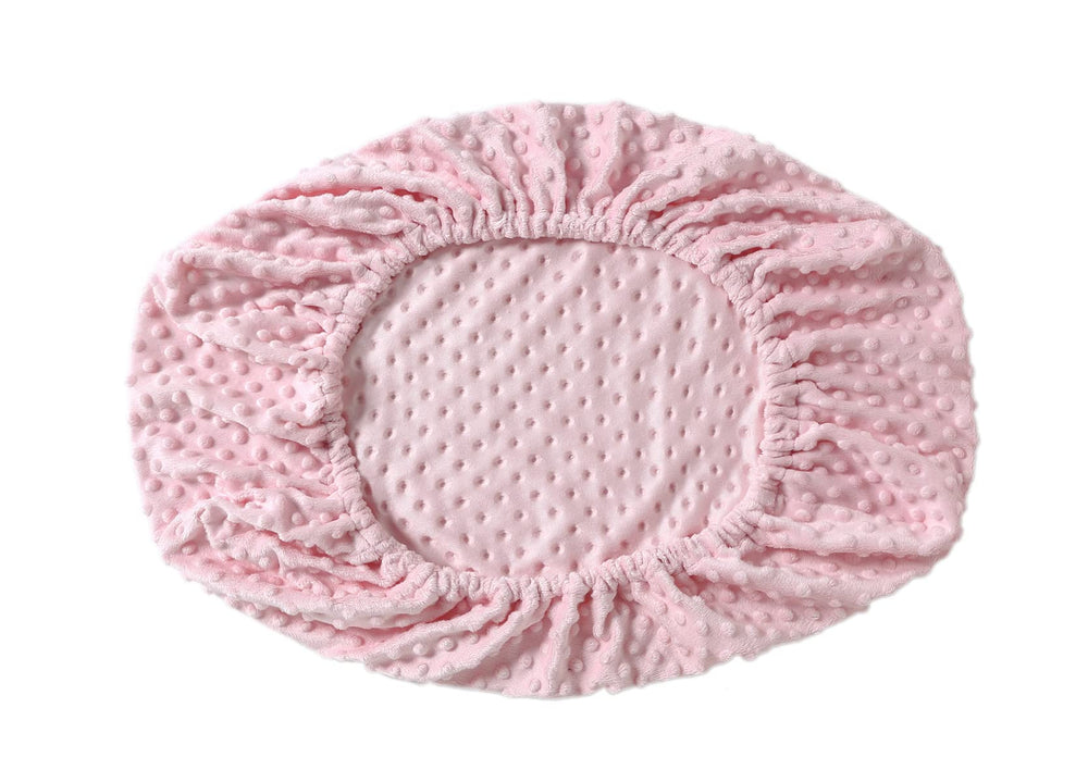 QUENESS BABY changing pad cover features a modern unisex design to match nursery style.