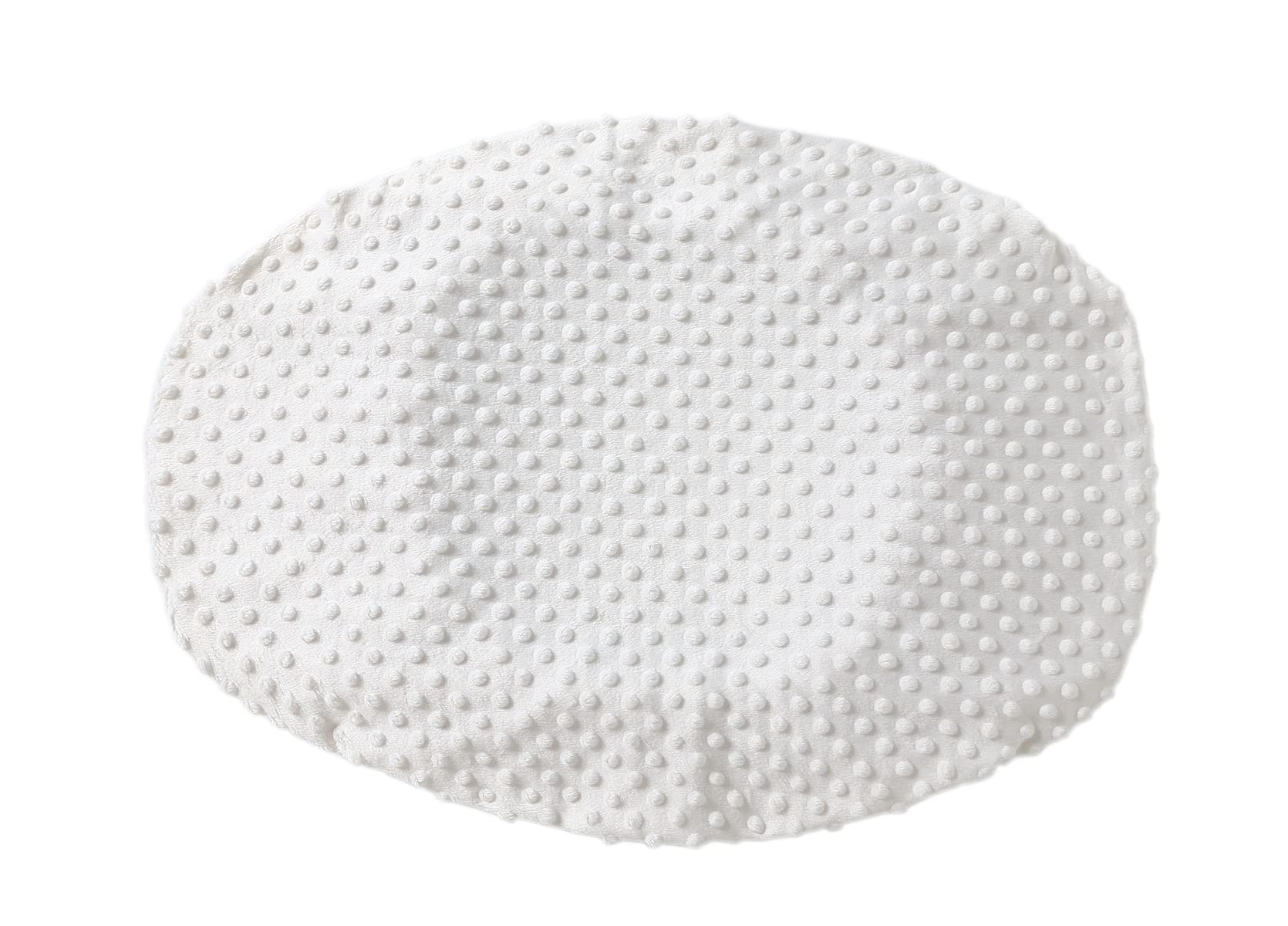 QUENESS BABY Cloud Dancer elastic band keeps cover in place.