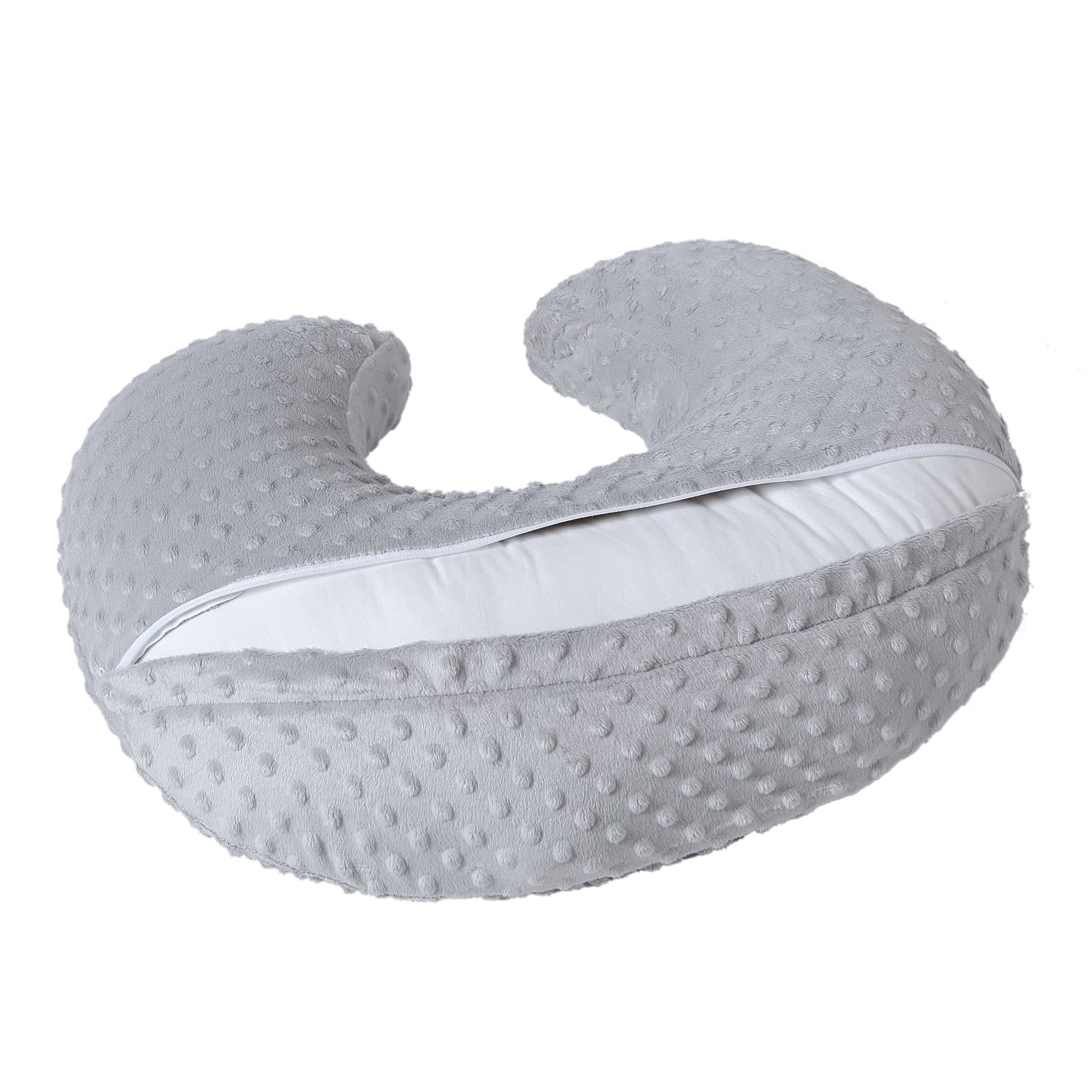 QUENESS BABY pillow aids bottle feeding with stable upper-body support