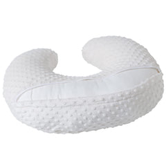 QUENESS BABY nursing pillow during tummy time supports head lifting and play.