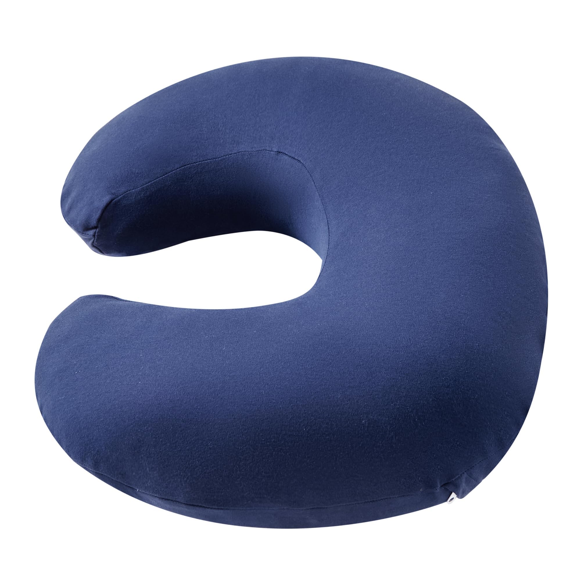 QUENESS estate-blue nursing pillow full size suitable for growing babies and larger users.