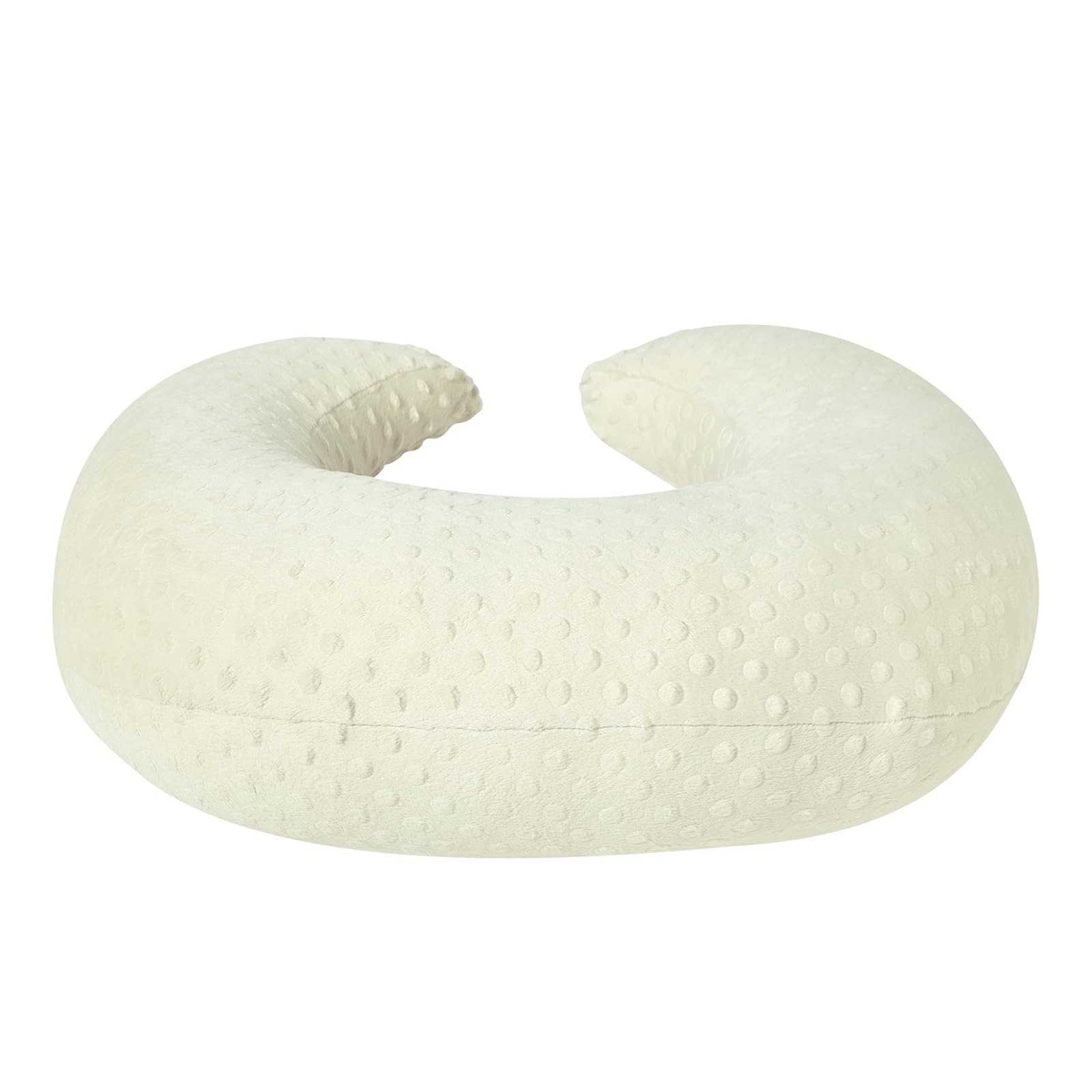 QUENESS nursing pillow used for feeding sessions with baby comfortably positioned