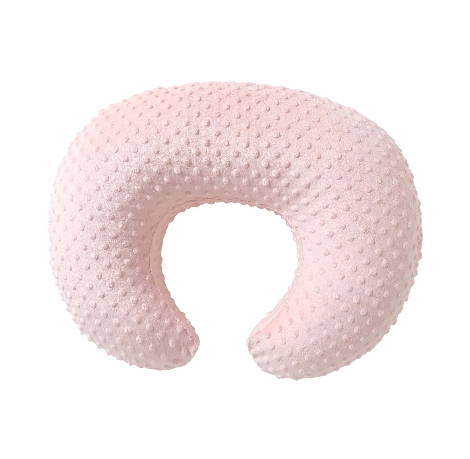 QUENESS nursing pillow supports baby sitting for secure posture.