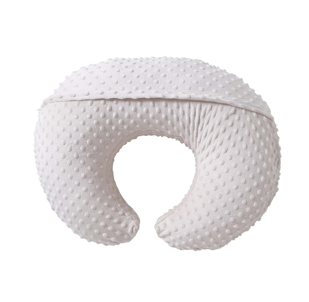 QUENESS nursing pillow cover with fashionable design complements nursery decor while fitting standard pillows.