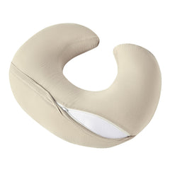 QUENESS nursing pillow cover with hidden zipper protection against skin contact