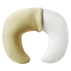 QUENESS nursing pillow cover in khaki offers soft, breathable protection for feeding.