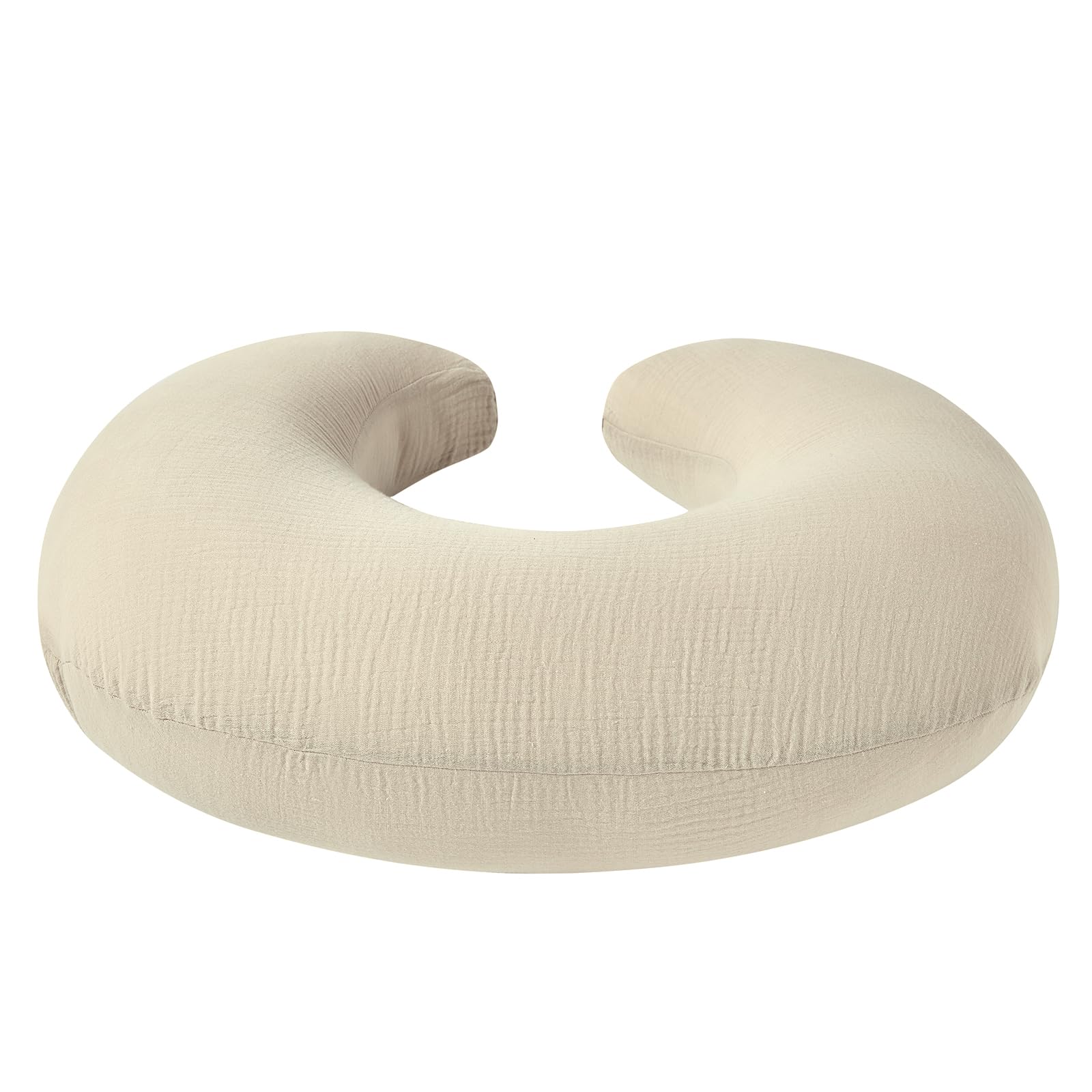 QUENESS nursing pillow cover demonstrates machine-washable ease