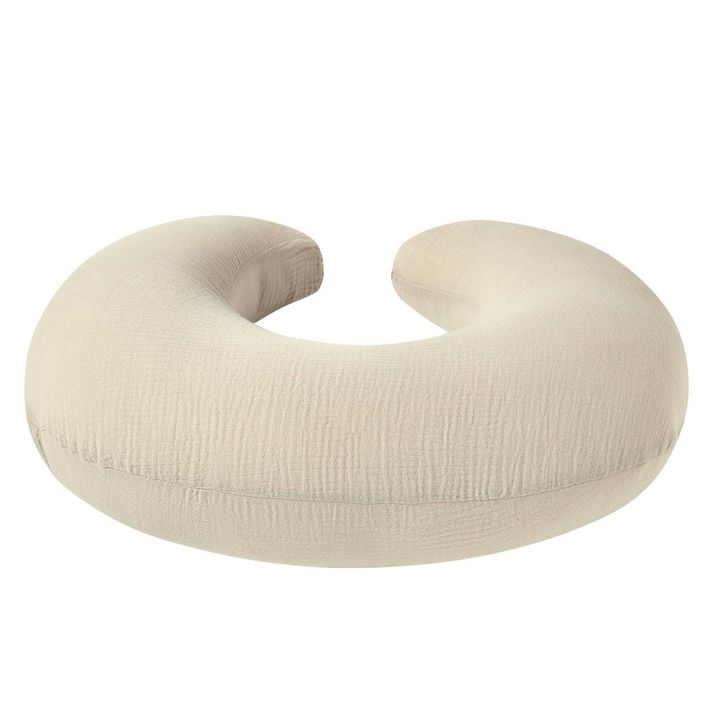 QUENESS nursing pillow cover demonstrates machine-washable ease