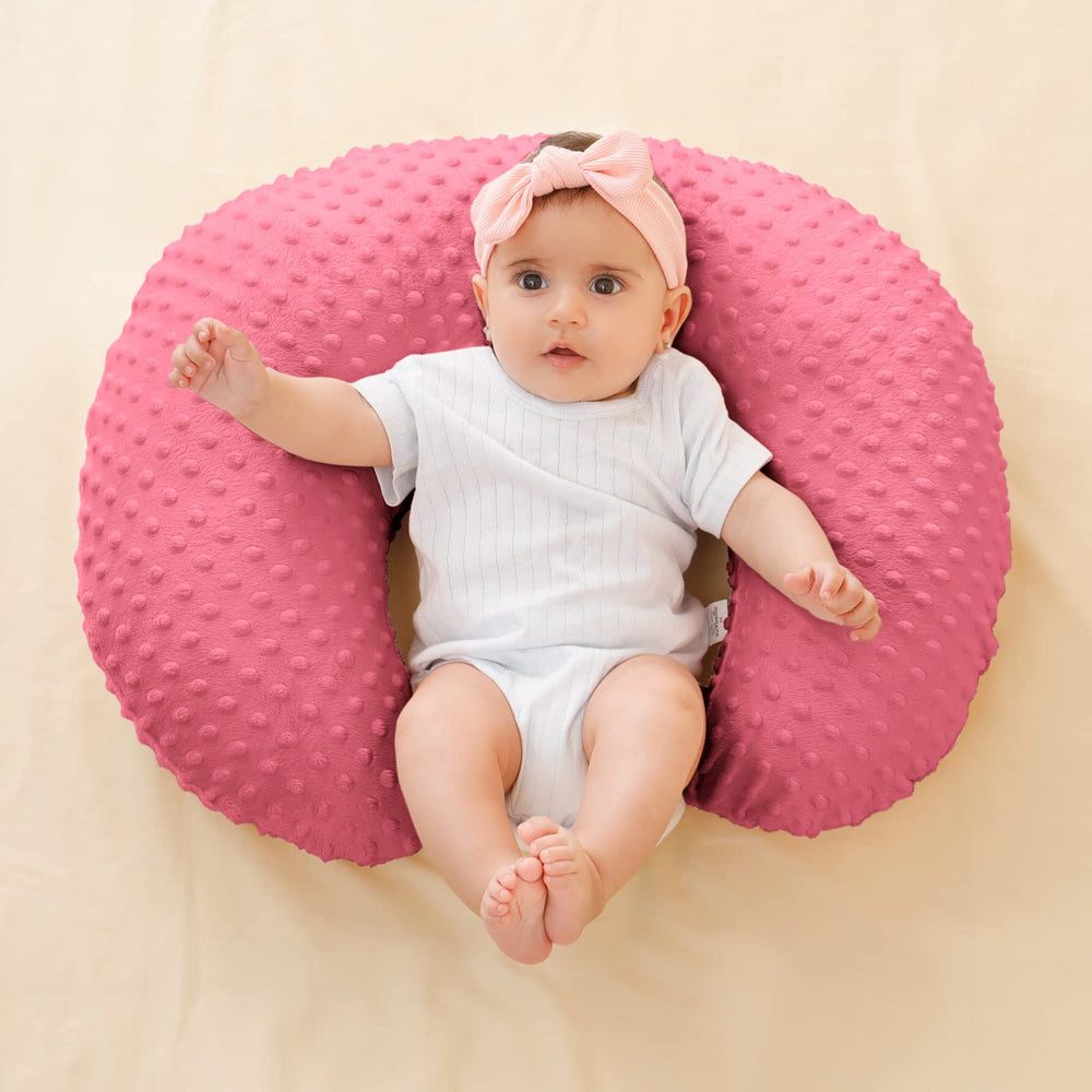 Queness nursing pillow cover Machine-washable for easy cleanup.