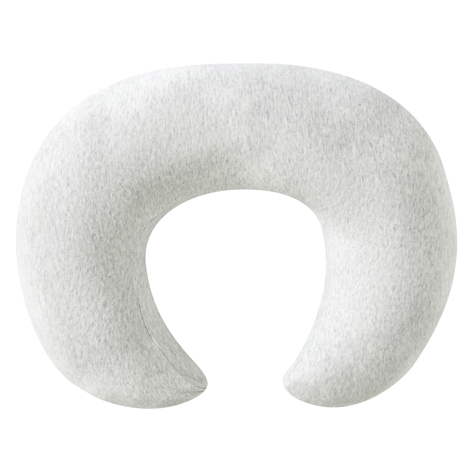 QUENESS pillow shows baby buttocks on dimples for secure positioning