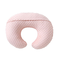 QUENESS nursing pillow dimples comfort enhances baby's secure seating.