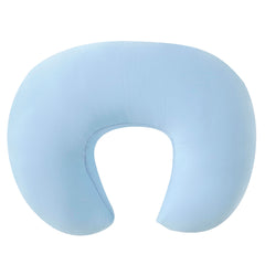 QUENESS nursing pillow dimples detail illustrates baby cradle for secure feeding.