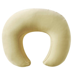 QUENESS nursing pillow used during feeding position creates ergonomic arm support.
