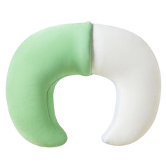 QUENESS nursing pillow green cover for comfortable feeding support