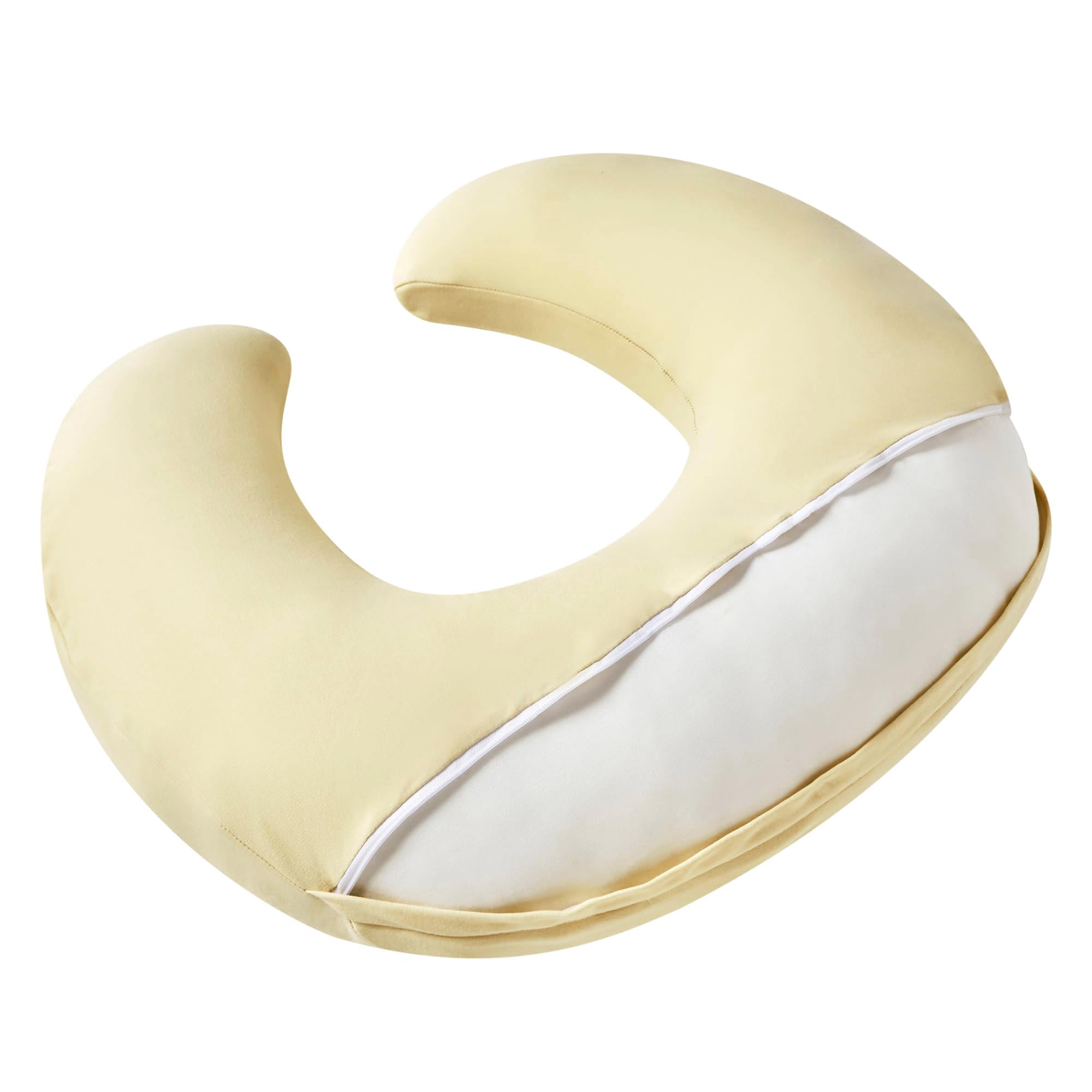 QUENESS nursing pillow multipurpose use supports feeding, propping, and tummy time.