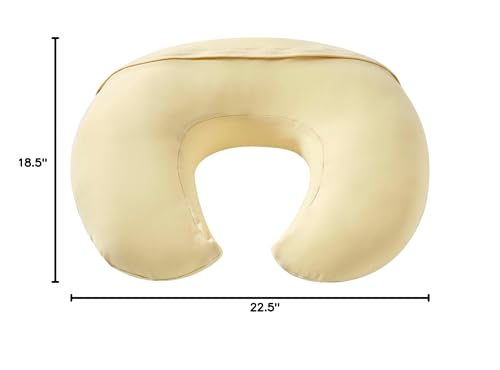 QUENESS nursing pillow in nursery setup supports relaxed feeding moments.