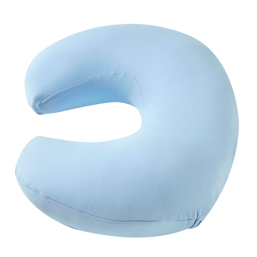QUENESS nursing pillow propping use highlights multi-month versatility.