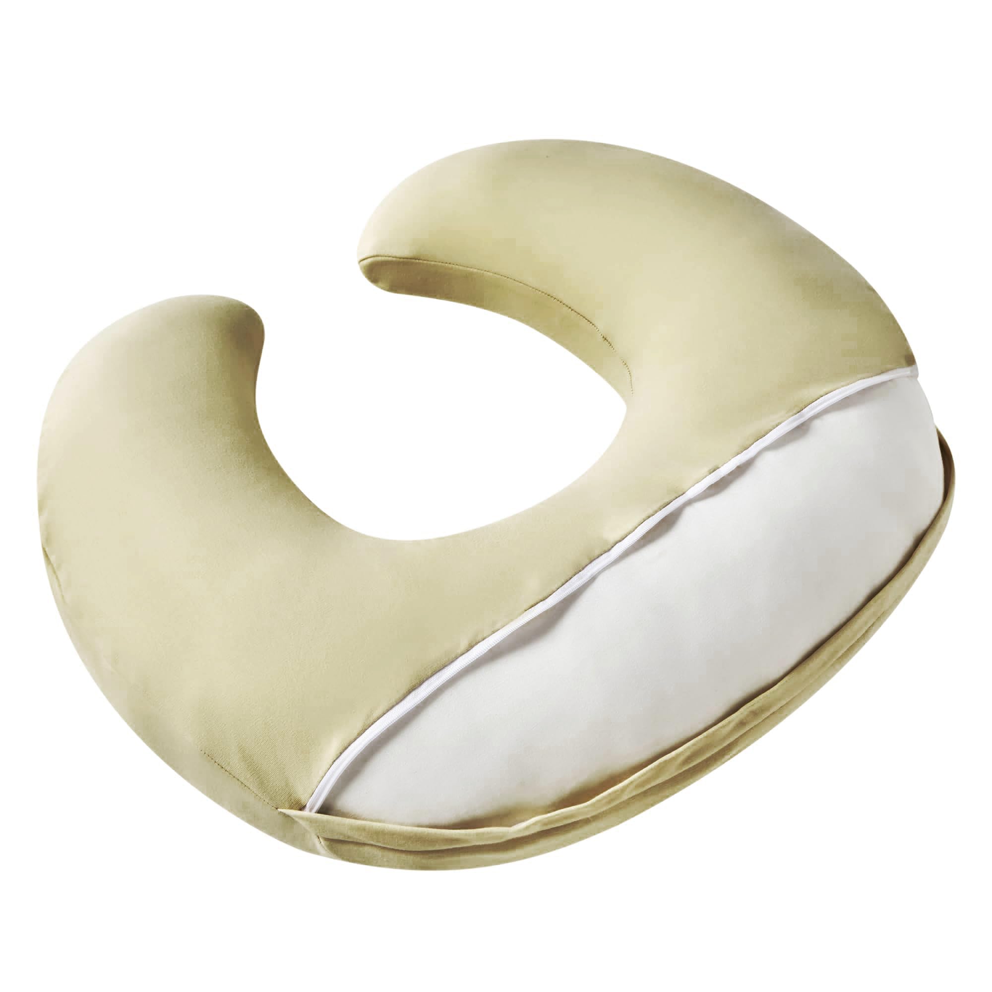 QUENESS nursing pillow removable cover simplifies cleaning and care.
