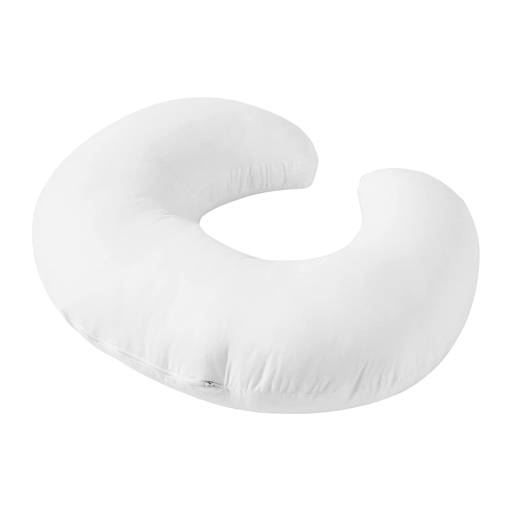 QUENESS Nursing Pillow aids baby learning to sit with secure posture