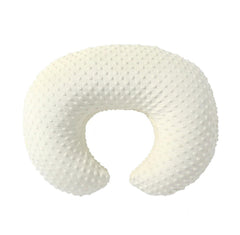 QUENESS nursing pillow Tender Yellow allows hands-free feeding comfort.