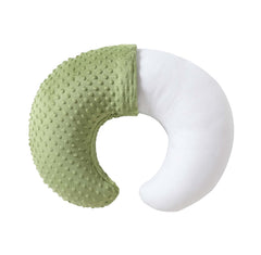 QUENESS nursing pillow upgraded-size provides stable support for extended feeding sessions.