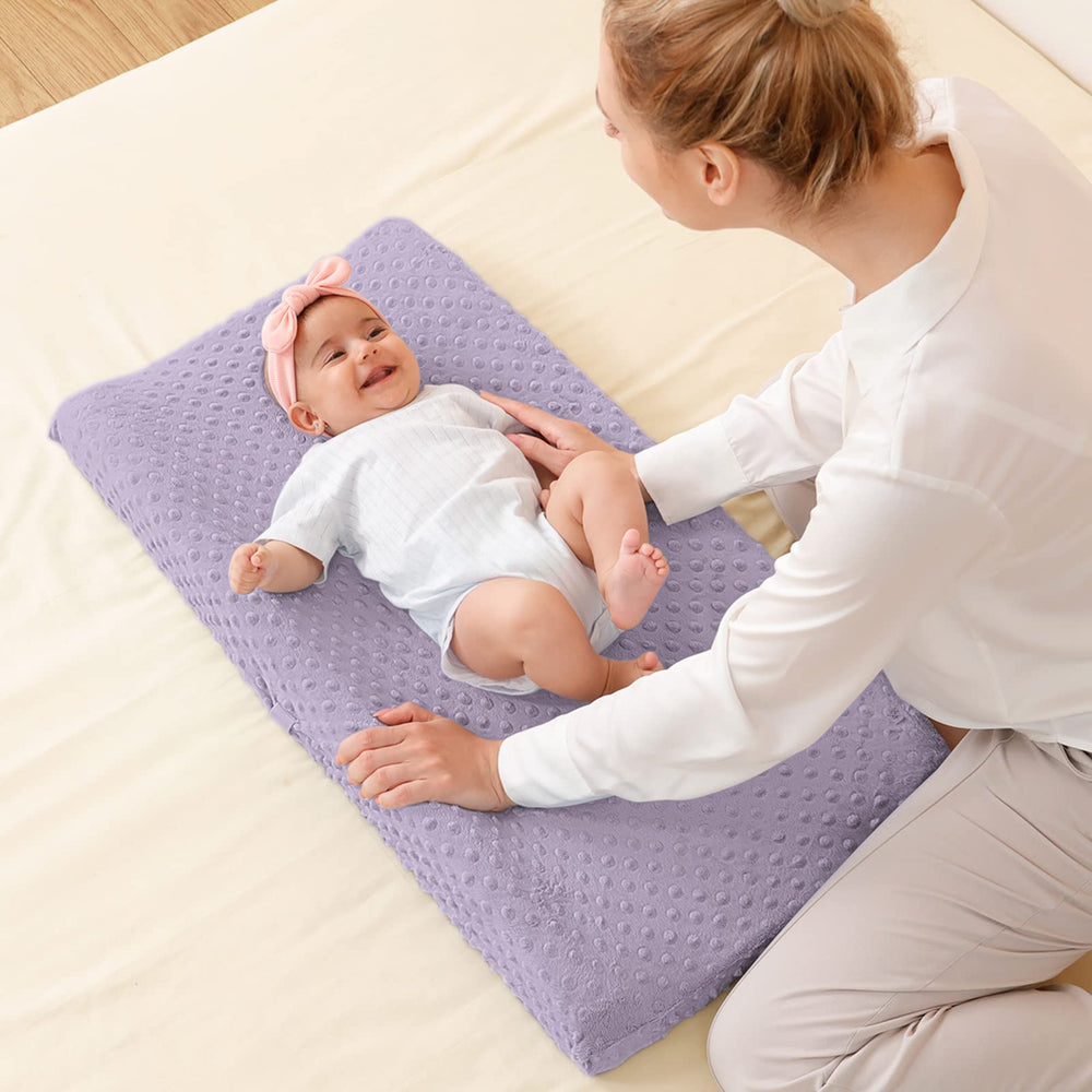 QUENESS Orchid cover fits standard 32x16 and 34x16 contour pads on changing table