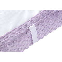 QUENESS Orchid cover highlights 5-inch deep pockets for secure pad placement