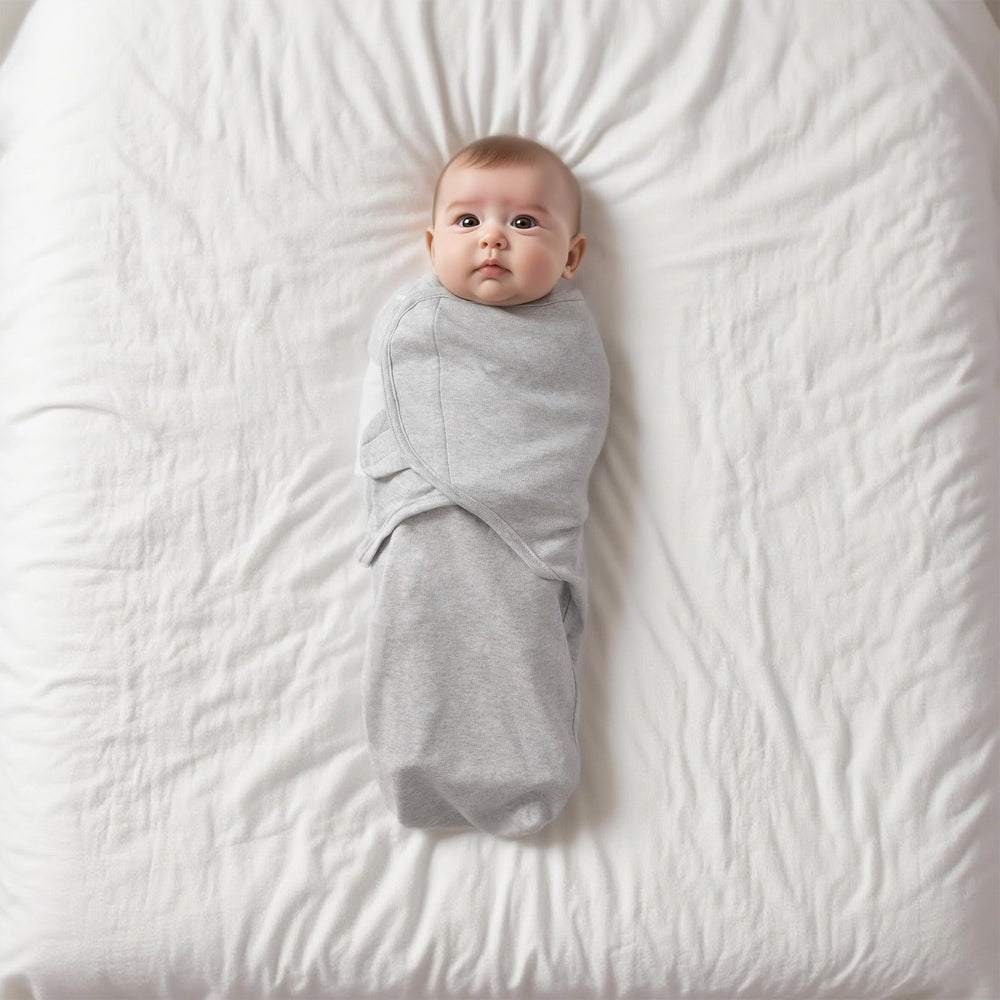 Queness nursery-essential tag signals breathable cotton for peaceful naps.