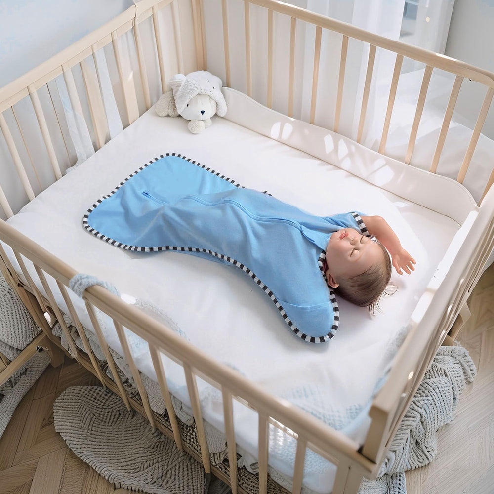 QUENESS Transition Swaddle gift-ready packaging communicates a thoughtful baby shower present