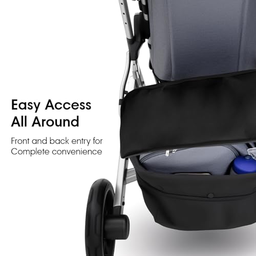 Quintriae clip-on attachment design secures the cover for quick access during errands