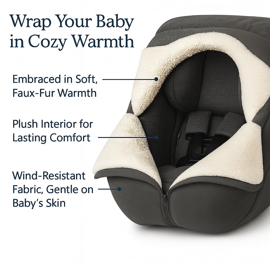 Quintriae cover provides full coverage against wind and cold for outdoor outings.