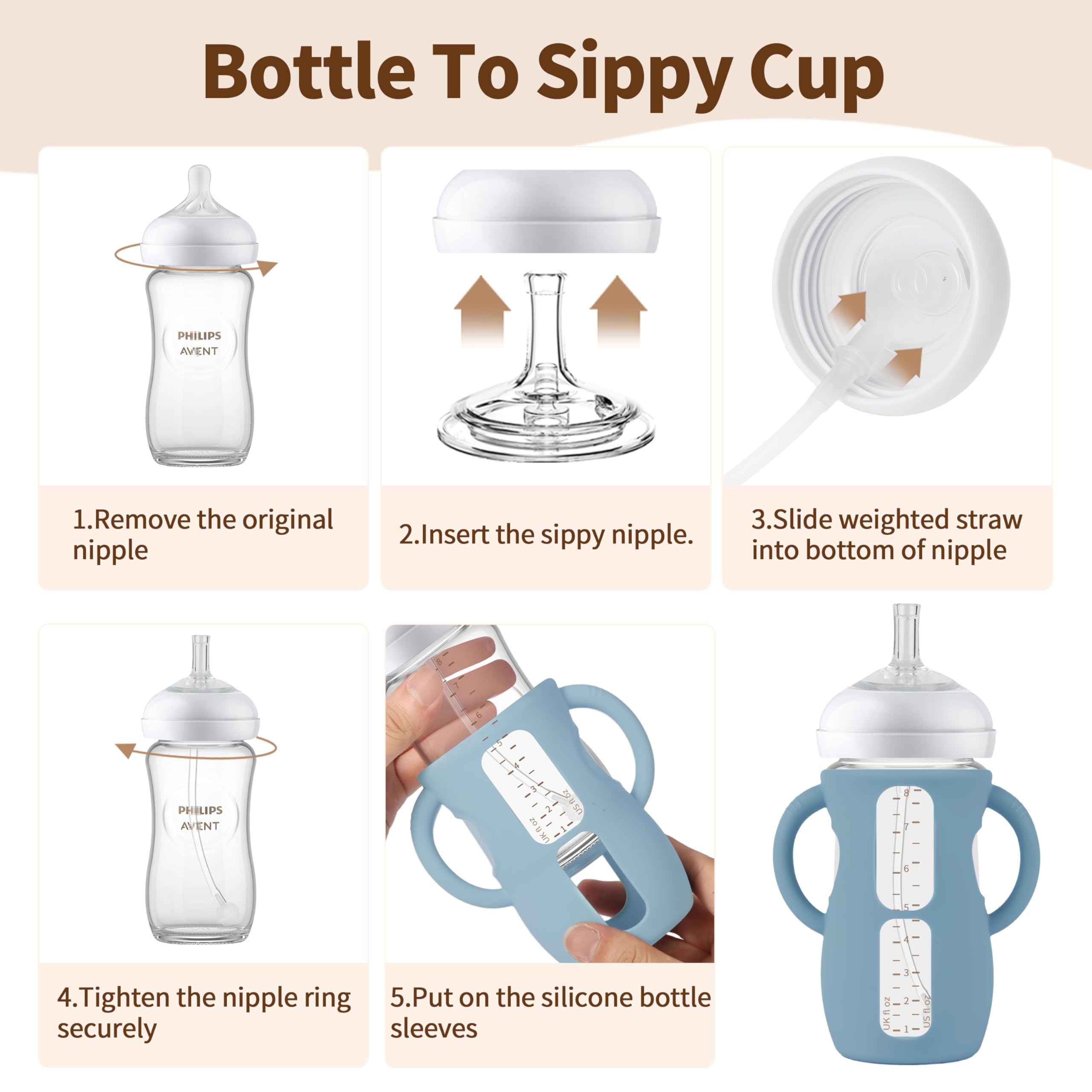 Qunland cross-cut leak-proof spout design reduces spills during meals.